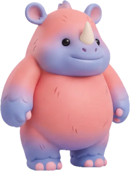 Speelfiguur Rino